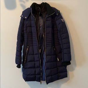 Blue guess jacket
